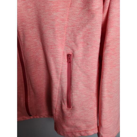 T By Talbots Womens Full Zip jacket, measures Sz L missing brand/size tag pink - Picture 2 of 9